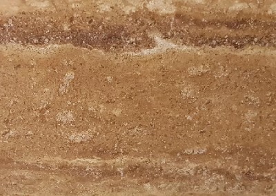 تصویر 1 از سنگ تراورتن حاجی آباد شکلاتی برای فضاهای روشن و دلنشین